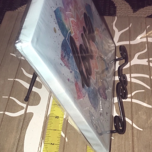 New “Love” Graphic Canvas Wall Art 8.5” x 8.5” - Picture 7 of 8